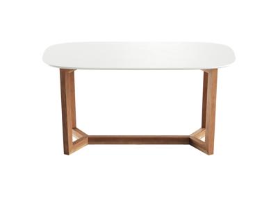 Стол Ellipsefurniture Стол обеденный Cross 2 160*85 см (белый, бук) арт. TB01040200125