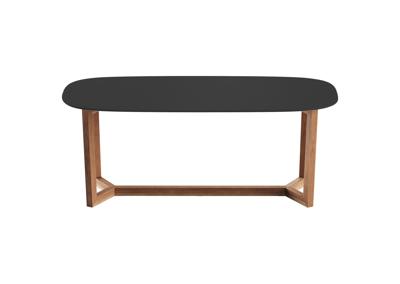 Стол Ellipsefurniture Стол обеденный Cross 2 200*95 см (черный, бук) арт. TB01040210227