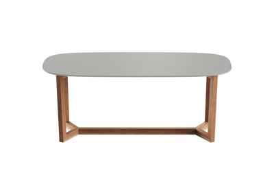 Стол Ellipsefurniture Стол обеденный Cross 2 200*95 см (светло-серый, бук) арт. TB01040209927