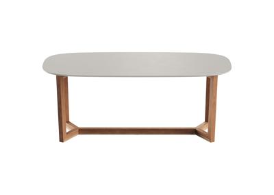 Стол Ellipsefurniture Стол обеденный Cross 2 200*95 см (дымка, бук) арт. TB01040213527