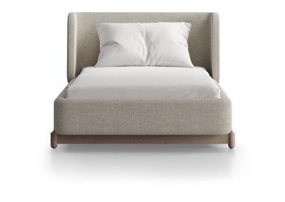 Кровать Ellipsefurniture Кровать Basic спальное место 90*200 см (молочный, букле) арт. BS01175500204