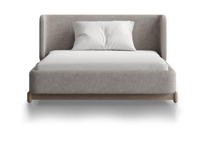 Кровать Ellipsefurniture Кровать Basic спальное место 120*200 см (бежевый, рогожка) арт. BS01185503805