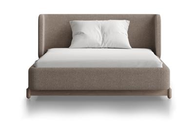 Кровать Ellipsefurniture Кровать Basic спальное место 120*200 см (бежевый, букле) арт. BS01185503804