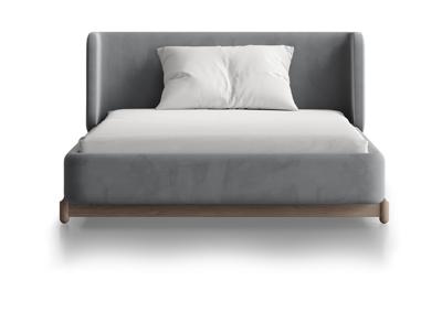 Кровать Ellipsefurniture Кровать Basic спальное место 120*200 см (серый, антивандальная) арт. BS01185500506