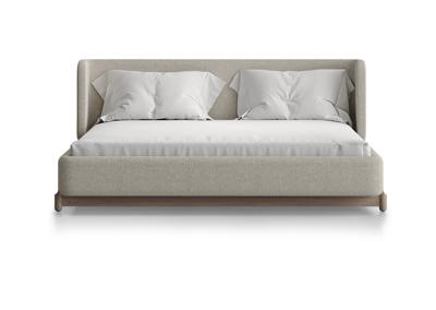 Кровать Ellipsefurniture Кровать Basic спальное место 160*200 см (молочный, букле) арт. BS01205500204