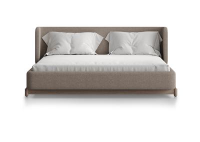 Кровать Ellipsefurniture Кровать Basic спальное место 160*200 см (бежевый, букле) арт. BS01205503804