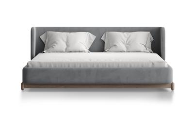 Кровать Ellipsefurniture Кровать Basic спальное место 180*200 см (серый, антивандальная) арт. BS01215500506