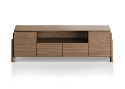 Тумба под ТВ Ellipsefurniture Тумба Basic под ТВ с нишей ширина 170 см (натуральный дуб) арт. BS01291514136