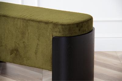 Банкетка Ellipsefurniture Банкетка Lagom 100 см (зеленый, черный) арт. LG01067500808
