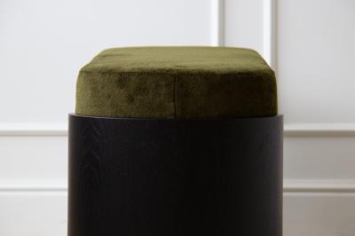 Банкетка Ellipsefurniture Банкетка Lagom 100 см (зеленый, черный) арт. LG01067500808