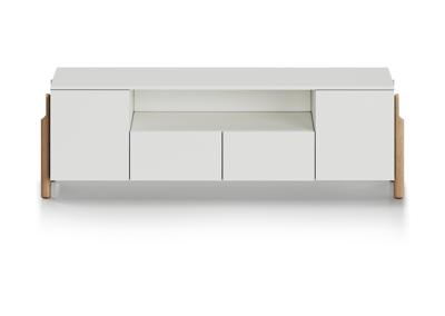 Тумба под ТВ Ellipsefurniture Тумба Basic под ТВ с нишей ширина 170 см (белый) арт. BS01500200136