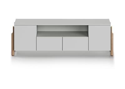 Тумба под ТВ Ellipsefurniture Тумба Basic под ТВ с нишей ширина 170 см (светло-серый) арт. BS01500209936