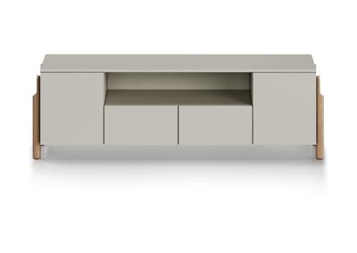 Тумба под ТВ Ellipsefurniture Тумба Basic под ТВ с нишей ширина 170 см (серо-бежевый) арт. BS01500210036