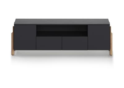 Тумба под ТВ Ellipsefurniture Тумба Basic под ТВ с нишей ширина 170 см (черный) арт. BS01500210236