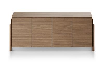 Тумба под ТВ Ellipsefurniture Тумба Basic 4 двери ширина 170 см (натуральный дуб) арт. BS01491514136