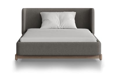 Кровать Ellipsefurniture Кровать Basic спальное место 120*200 см (капучино, твид) арт. BS01187108103