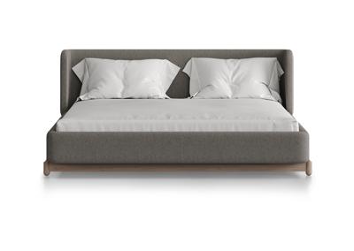 Кровать Ellipsefurniture Кровать Basic спальное место 160*200 см (капучино, твид) арт. BS01207108103