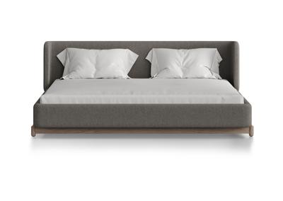 Кровать Ellipsefurniture Кровать Basic спальное место 180*200 см (капучино, твид) арт. BS01217108103