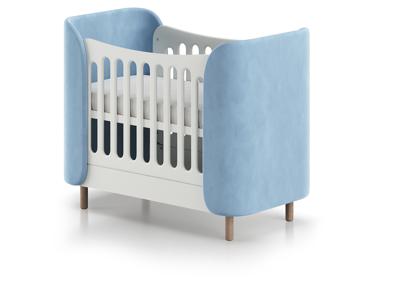 Кроватка Ellipsefurniture Кроватка KIDI Soft mini cпальное место 60*120 см (голубой) арт. KD01535501301