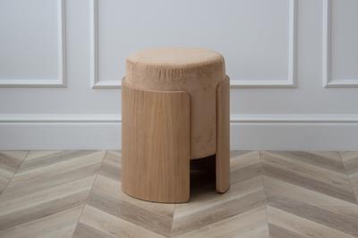 Пуф Ellipsefurniture Пуф Lagom (бежевый, натуральный дуб) арт. LG010307590201