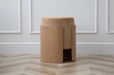 Пуф Ellipsefurniture Пуф Lagom (бежевый, натуральный дуб) арт. LG010307590201