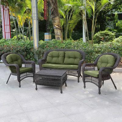 Комплект Афина Плетеный комплект для отдыха LV-520BG Brown-Green арт. LV-520BG Brown-Green