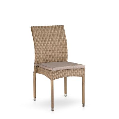 Обеденная группа Афина Комплект плетеной мебели T365/Y380B-W65 Light Brown (8+1) арт. T365/Y380B-W65 8PCS Light Brown