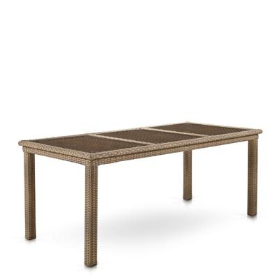 Обеденная группа Афина Комплект плетеной мебели T365/Y380B-W65 Light Brown (8+1) арт. T365/Y380B-W65 8PCS Light Brown