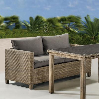 Обеденная группа Афина Комплект плетеной мебели T256B/S59B-W65 Light brown арт. T256B/S59B-W65 Light brown