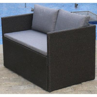 Диван Афина Плетеный диван-трансформер S330A-W63 Brown арт. S330A-W63 Brown