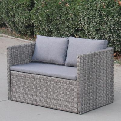 Диван Афина Плетеный диван-трансформер S330G-W78 Grey арт. S330G-W78 Grey