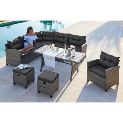 Комплект Афина Комплект плетеной мебели AFM-373G Grey арт. AFM-373G Grey