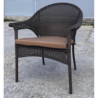 Кресло Афина Плетеное кресло LV-140B Brown с подушкой в комплекте арт. LV-140B Brown