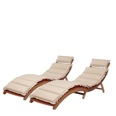 Столик Афина Комплект шезлонги и столик AFM-803A-T133 Beige (2+1) арт. AFM-803A-T133 Beige (2+1)