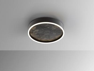 Потолочный светильник Schuller Потолочный светильник Stone CCT- черный LED 40D арт. 215916
