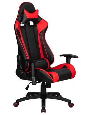 Кресло DOBRIN Кресло игровое DOBRIN BRIAN, черно-красная экокожа арт. LMR-130B_P_EL-black-red