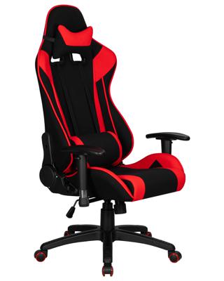 Кресло DOBRIN Кресло игровое DOBRIN DALLAS, черно-красная ткань арт. LMR-131B_P_TT-black-red