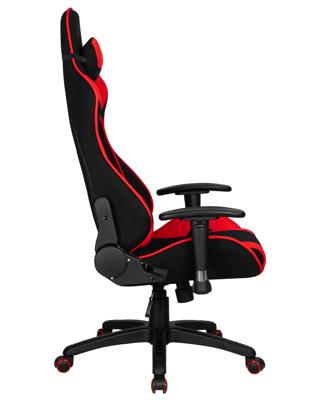 Кресло DOBRIN Кресло игровое DOBRIN DALLAS, черно-красная ткань арт. LMR-131B_P_TT-black-red