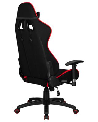 Кресло DOBRIN Кресло игровое DOBRIN DALLAS, черно-красная ткань арт. LMR-131B_P_TT-black-red