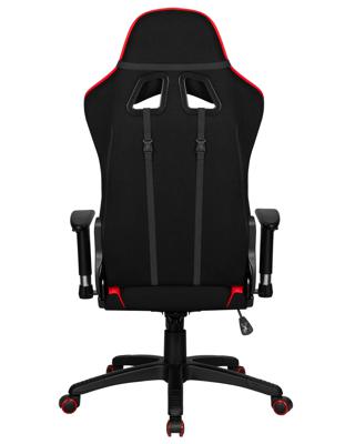 Кресло DOBRIN Кресло игровое DOBRIN DALLAS, черно-красная ткань арт. LMR-131B_P_TT-black-red