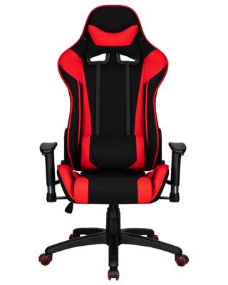 Кресло DOBRIN Кресло игровое DOBRIN DALLAS, черно-красная ткань арт. LMR-131B_P_TT-black-red