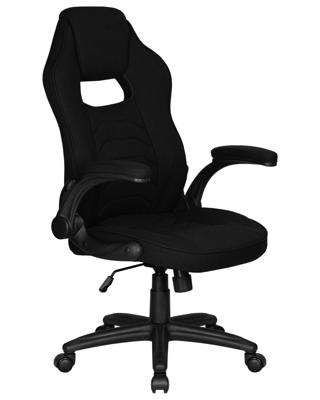 Кресло DOBRIN Кресло игровое DOBRIN RICK, черная ткань арт. LMR-132B_P_TT-black