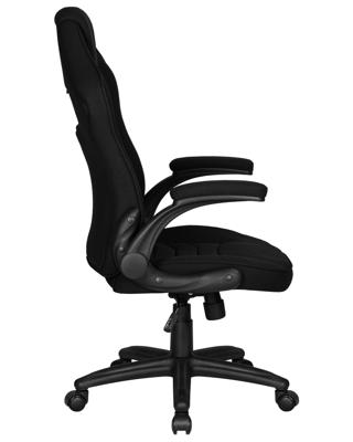 Кресло DOBRIN Кресло игровое DOBRIN RICK, черная ткань арт. LMR-132B_P_TT-black