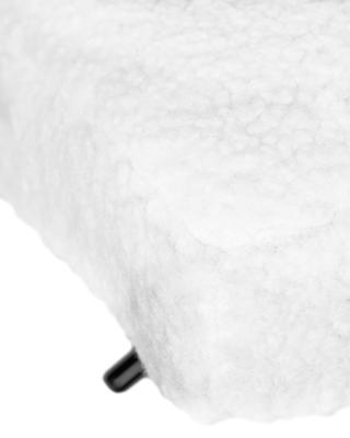 Стул барный DOBRIN Стул барный DOBRIN LEO, белое букле арт. LM-5020_B-M_C-white