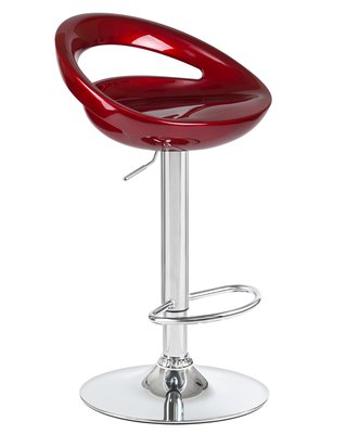 Стул барный DOBRIN Стул барный DOBRIN DISCO, бордовый металлик арт. LM-1010_CH-M_ABS-burgundy-metallic