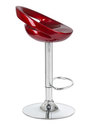 Стул барный DOBRIN Стул барный DOBRIN DISCO, бордовый металлик арт. LM-1010_CH-M_ABS-burgundy-metallic