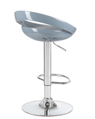 Стул барный DOBRIN Стул барный DOBRIN DISCO, серый арт. LM-1010_CH-M_ABS-grey