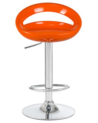 Стул барный DOBRIN Стул барный DOBRIN DISCO, оранжевый арт. LM-1010_CH-M_ABS-orange
