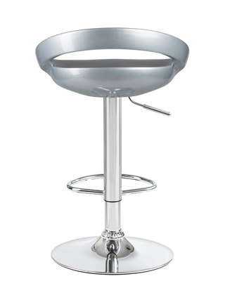 Стул барный DOBRIN Стул барный DOBRIN DISCO, серебряный арт. LM-1010_CH-M_ABS-silver