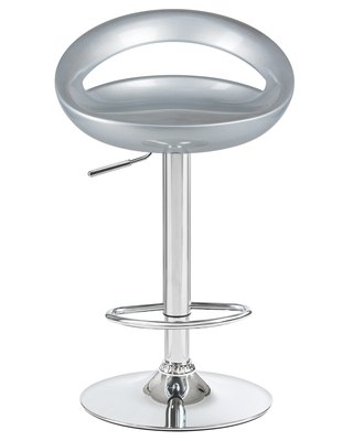 Стул барный DOBRIN Стул барный DOBRIN DISCO, серебряный арт. LM-1010_CH-M_ABS-silver